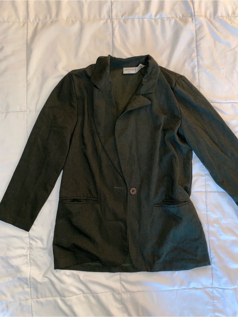 Classic Olive Women's Blazer Jacket - Modern Essentials